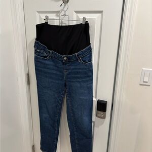 Women's Blue Maternity Jeans